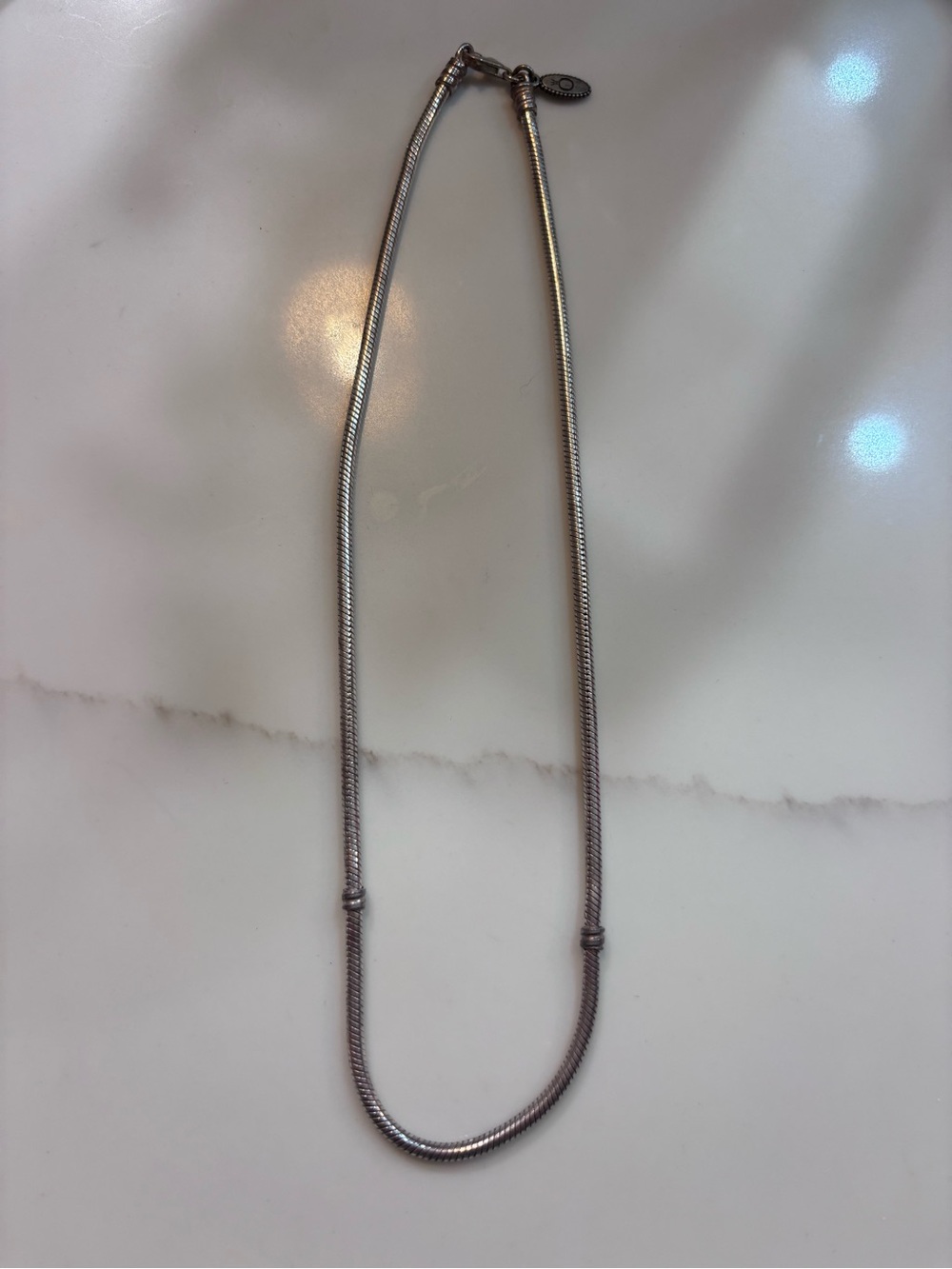 Authentic Pandora Charm Necklace (17.75”)